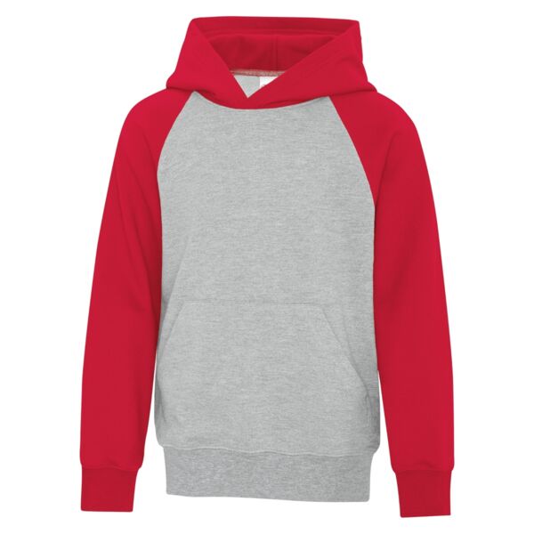 ATC&TRADE; EVERYDAY FLEECE TWO TONE HOODED YOUTH SWEATSHIRT ATCY2550 Thumbnail