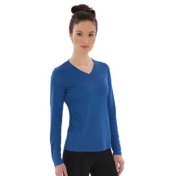 ATC&TRADE; PRO TEAM LONG SLEEVE V-NECK LADIES' TEE L3520LS Thumbnail
