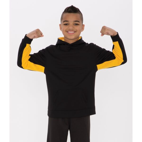 ATC&TRADE; GAME DAY&TRADE; FLEECE COLOUR BLOCK HOODED YOUTH SWEATSHIRT Y2011 Thumbnail