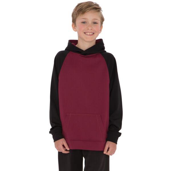 ATC&TRADE; GAME DAY&TRADE;FLEECE TWO TONE HOODED YOUTH SWEATSHIRT Y2037 Thumbnail