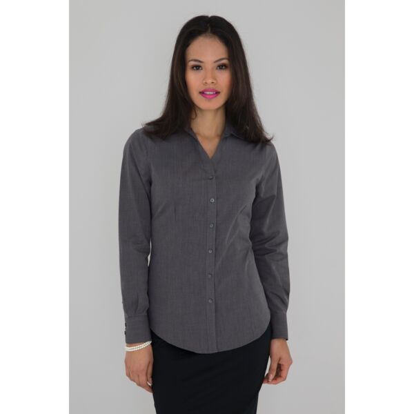 COAL HARBOUR&REG; TEXTURED LADIES' WOVEN SHIRT L6004 Thumbnail