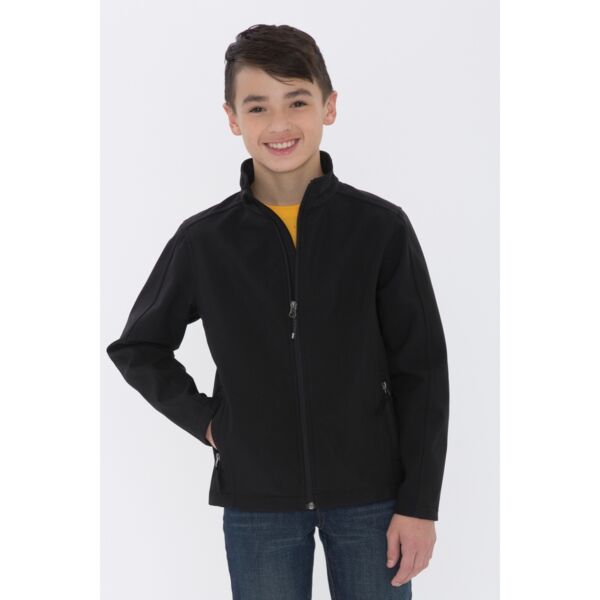 COAL HARBOUR&REG; EVERYDAY SOFT SHELL YOUTH JACKET Y7603 Thumbnail