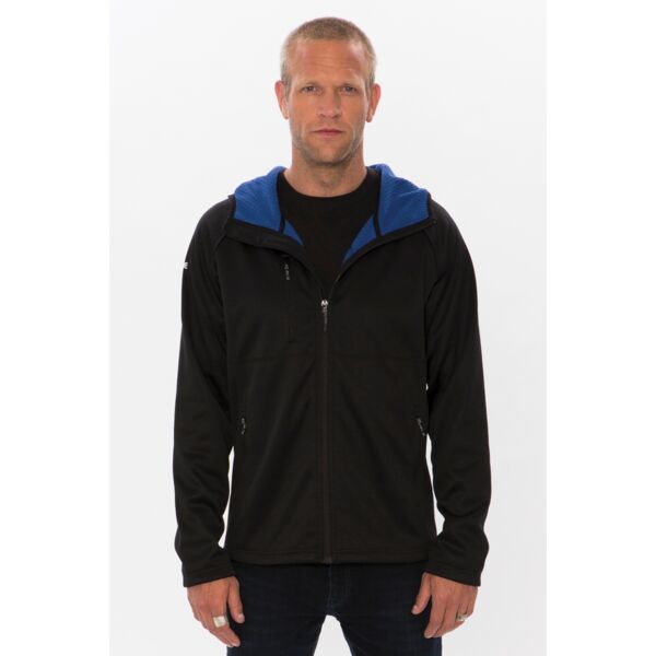 DRYFRAME® BONDED TECH FLEECE FULL ZIP HOODED JACKET DF7687 Thumbnail