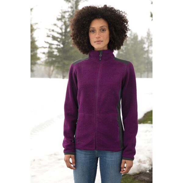 EDDIE BAUER&reg; SHERPA FLEECE FULL ZIP LADIES' JACKET EB233 Thumbnail