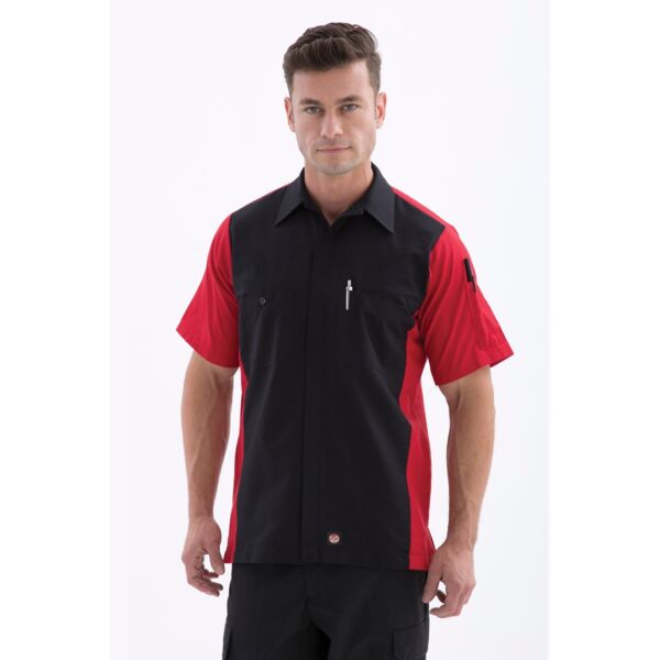 RED KAP&REG; SHORT SLEEVE WOVEN CREW SHIRT SY20 Thumbnail