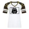 ATC&TRADE; EUROSPUN&REG; RING SPUN BASEBALL LADIES' TEE ATC0822L Thumbnail
