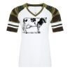 ATC&TRADE; EUROSPUN&REG; RING SPUN BASEBALL LADIES' TEE ATC0822L Thumbnail