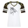 ATC&TRADE; EUROSPUN&REG; RING SPUN BASEBALL LADIES' TEE ATC0822L Thumbnail