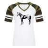 ATC&TRADE; EUROSPUN&REG; RING SPUN BASEBALL LADIES' TEE ATC0822L Thumbnail