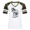 ATC&TRADE; EUROSPUN&REG; RING SPUN BASEBALL LADIES' TEE ATC0822L Thumbnail