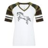 ATC&TRADE; EUROSPUN&REG; RING SPUN BASEBALL LADIES' TEE ATC0822L Thumbnail