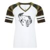 ATC&TRADE; EUROSPUN&REG; RING SPUN BASEBALL LADIES' TEE ATC0822L Thumbnail