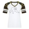ATC&TRADE; EUROSPUN&REG; RING SPUN BASEBALL LADIES' TEE ATC0822L Thumbnail