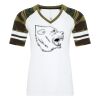 ATC&TRADE; EUROSPUN&REG; RING SPUN BASEBALL LADIES' TEE ATC0822L Thumbnail
