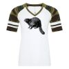 ATC&TRADE; EUROSPUN&REG; RING SPUN BASEBALL LADIES' TEE ATC0822L Thumbnail
