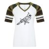 ATC&TRADE; EUROSPUN&REG; RING SPUN BASEBALL LADIES' TEE ATC0822L Thumbnail