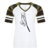 ATC&TRADE; EUROSPUN&REG; RING SPUN BASEBALL LADIES' TEE ATC0822L Thumbnail