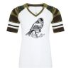 ATC&TRADE; EUROSPUN&REG; RING SPUN BASEBALL LADIES' TEE ATC0822L Thumbnail