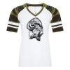 ATC&TRADE; EUROSPUN&REG; RING SPUN BASEBALL LADIES' TEE ATC0822L Thumbnail