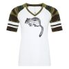 ATC&TRADE; EUROSPUN&REG; RING SPUN BASEBALL LADIES' TEE ATC0822L Thumbnail