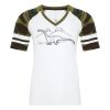 ATC&TRADE; EUROSPUN&REG; RING SPUN BASEBALL LADIES' TEE ATC0822L Thumbnail