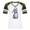 ATC&TRADE; EUROSPUN&REG; RING SPUN BASEBALL LADIES' TEE ATC0822L Thumbnail