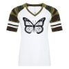 ATC&TRADE; EUROSPUN&REG; RING SPUN BASEBALL LADIES' TEE ATC0822L Thumbnail
