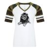 ATC&TRADE; EUROSPUN&REG; RING SPUN BASEBALL LADIES' TEE ATC0822L Thumbnail