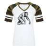 ATC&TRADE; EUROSPUN&REG; RING SPUN BASEBALL LADIES' TEE ATC0822L Thumbnail