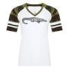ATC&TRADE; EUROSPUN&REG; RING SPUN BASEBALL LADIES' TEE ATC0822L Thumbnail
