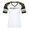 ATC&TRADE; EUROSPUN&REG; RING SPUN BASEBALL LADIES' TEE ATC0822L Thumbnail