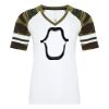 ATC&TRADE; EUROSPUN&REG; RING SPUN BASEBALL LADIES' TEE ATC0822L Thumbnail