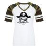 ATC&TRADE; EUROSPUN&REG; RING SPUN BASEBALL LADIES' TEE ATC0822L Thumbnail