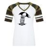 ATC&TRADE; EUROSPUN&REG; RING SPUN BASEBALL LADIES' TEE ATC0822L Thumbnail
