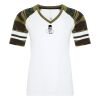 ATC&TRADE; EUROSPUN&REG; RING SPUN BASEBALL LADIES' TEE ATC0822L Thumbnail