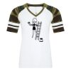 ATC&TRADE; EUROSPUN&REG; RING SPUN BASEBALL LADIES' TEE ATC0822L Thumbnail