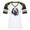 ATC&TRADE; EUROSPUN&REG; RING SPUN BASEBALL LADIES' TEE ATC0822L Thumbnail