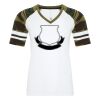 ATC&TRADE; EUROSPUN&REG; RING SPUN BASEBALL LADIES' TEE ATC0822L Thumbnail