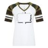 ATC&TRADE; EUROSPUN&REG; RING SPUN BASEBALL LADIES' TEE ATC0822L Thumbnail