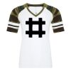 ATC&TRADE; EUROSPUN&REG; RING SPUN BASEBALL LADIES' TEE ATC0822L Thumbnail