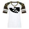 ATC&TRADE; EUROSPUN&REG; RING SPUN BASEBALL LADIES' TEE ATC0822L Thumbnail