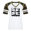 ATC&TRADE; EUROSPUN&REG; RING SPUN BASEBALL LADIES' TEE ATC0822L Thumbnail