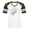 ATC&TRADE; EUROSPUN&REG; RING SPUN BASEBALL LADIES' TEE ATC0822L Thumbnail