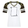 ATC&TRADE; EUROSPUN&REG; RING SPUN BASEBALL LADIES' TEE ATC0822L Thumbnail