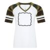 ATC&TRADE; EUROSPUN&REG; RING SPUN BASEBALL LADIES' TEE ATC0822L Thumbnail