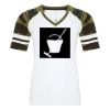ATC&TRADE; EUROSPUN&REG; RING SPUN BASEBALL LADIES' TEE ATC0822L Thumbnail