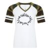 ATC&TRADE; EUROSPUN&REG; RING SPUN BASEBALL LADIES' TEE ATC0822L Thumbnail