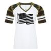 ATC&TRADE; EUROSPUN&REG; RING SPUN BASEBALL LADIES' TEE ATC0822L Thumbnail