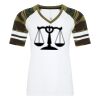 ATC&TRADE; EUROSPUN&REG; RING SPUN BASEBALL LADIES' TEE ATC0822L Thumbnail