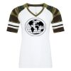ATC&TRADE; EUROSPUN&REG; RING SPUN BASEBALL LADIES' TEE ATC0822L Thumbnail